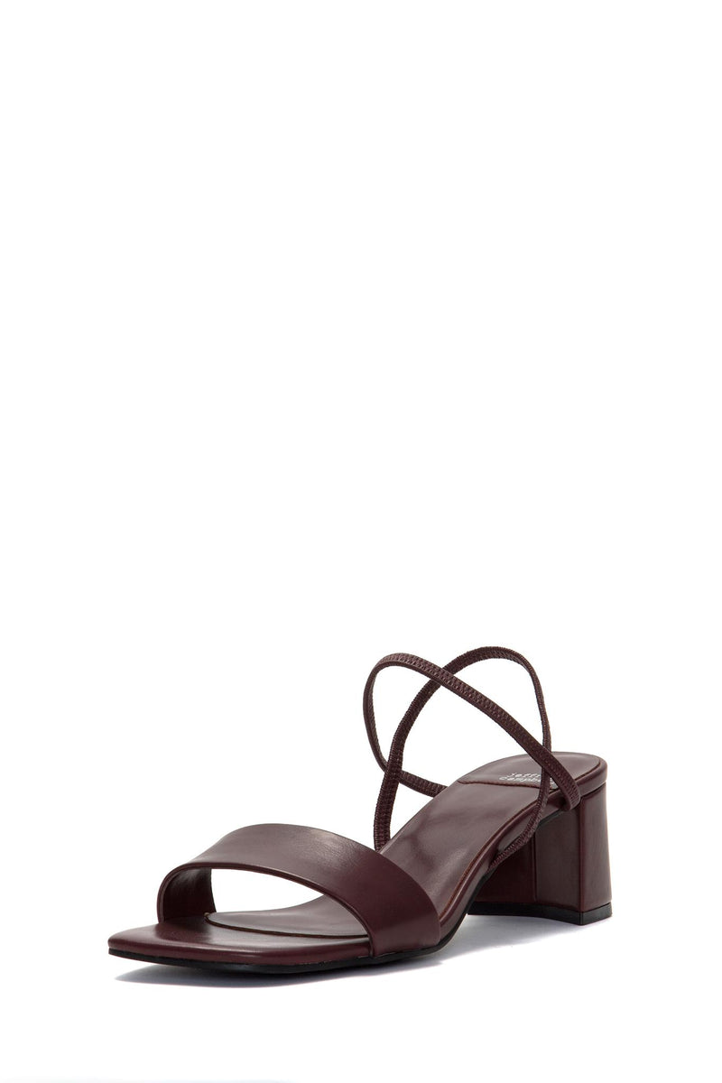 Jeffrey Campbell Women ADAPT DARK WINE/LEATHER