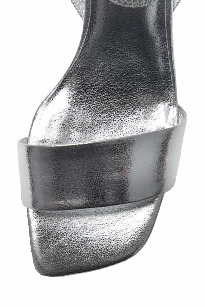 Jeffrey Campbell Women ADAPT SILVER PU