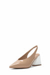 Jeffrey Campbell Women ANARCHIA NUDE/PATENT/WHITE/PATENT