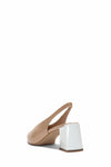 Jeffrey Campbell Women ANARCHIA NUDE/PATENT/WHITE/PATENT