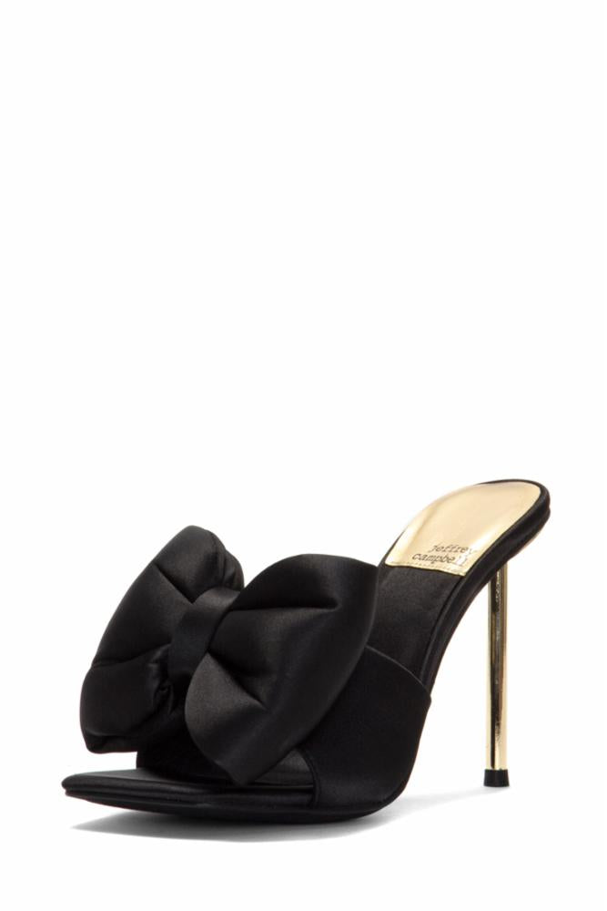 Jeffrey Campbell Women BOW_DOWN BLACK/SATIN