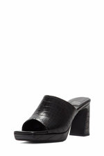 Jeffrey Campbell Women CAVIAR BLACK CROCO/PU