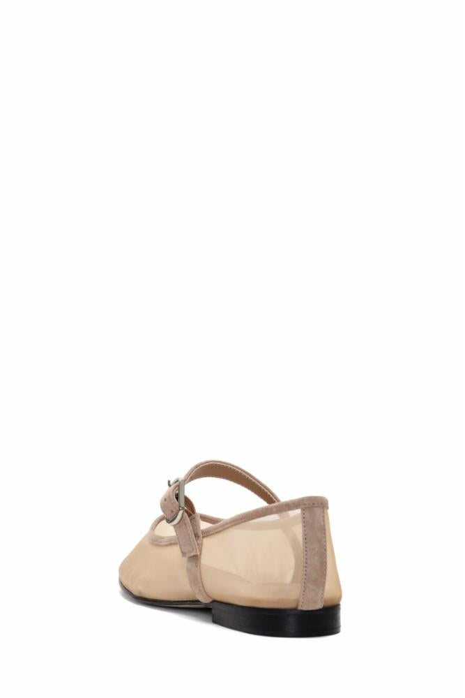 Jeffrey Campbell Women CHASSE NATURAL/MESH SUEDE