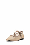 Jeffrey Campbell Women CHASSE NATURAL/MESH SUEDE
