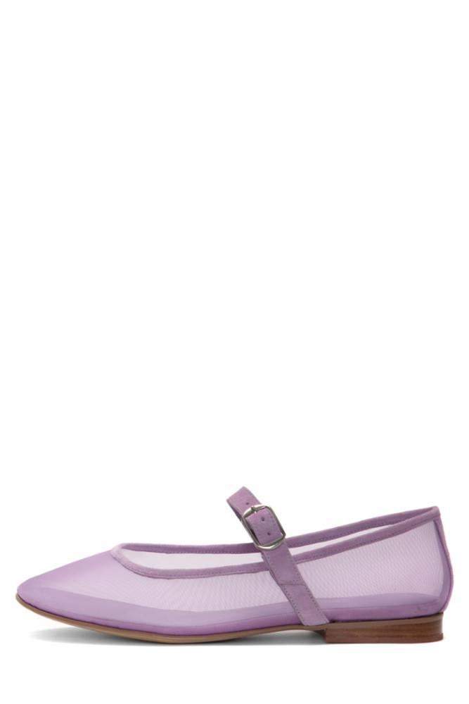 Jeffrey Campbell Women CHASSE LILAC/MESH SUEDE