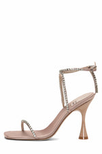 Jeffrey Campbell Women DEMONICA DARK NUDE CLEAR