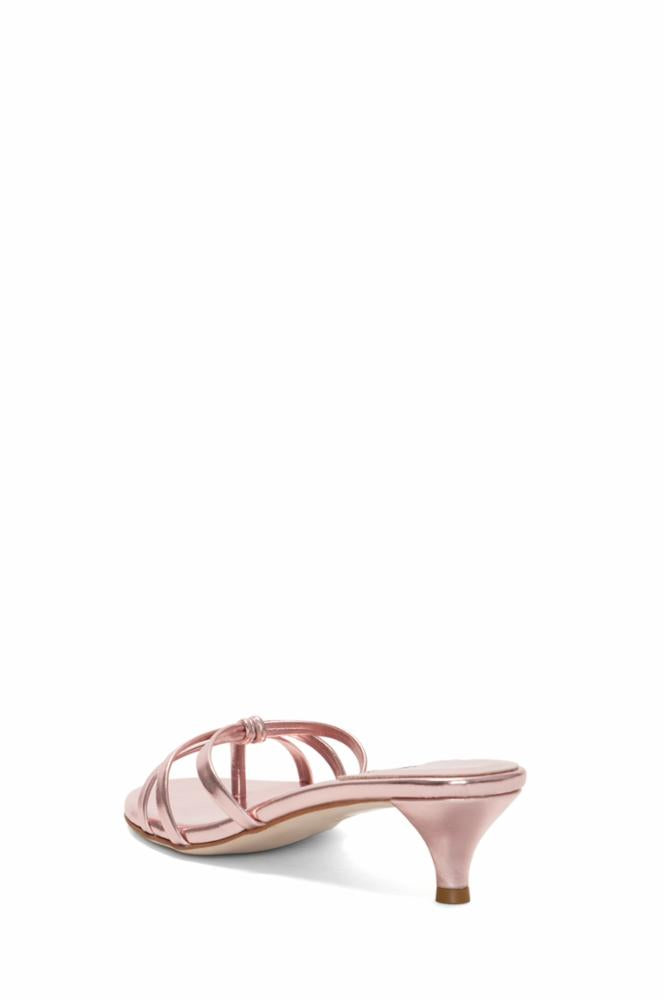 Jeffrey Campbell Women DORETTA ROSE GOLD METALLIC/PU