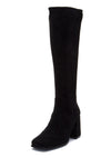 Jeffrey Campbell Women HOTLAVA_K2 BLACK SUEDE/STRETCH