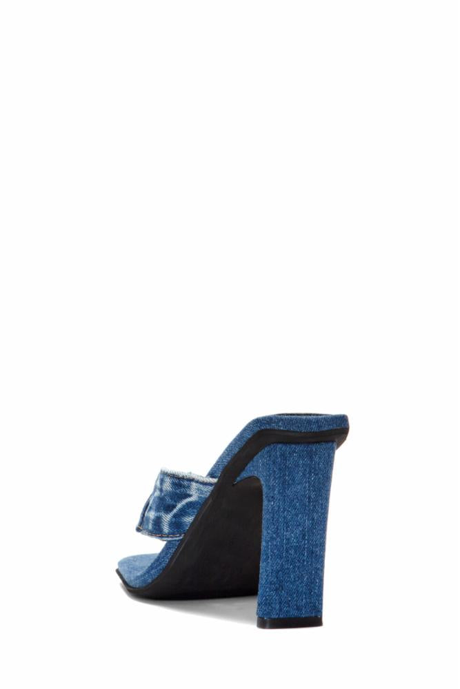 Jeffrey Campbell Women JEANETIC BLUE DENIM