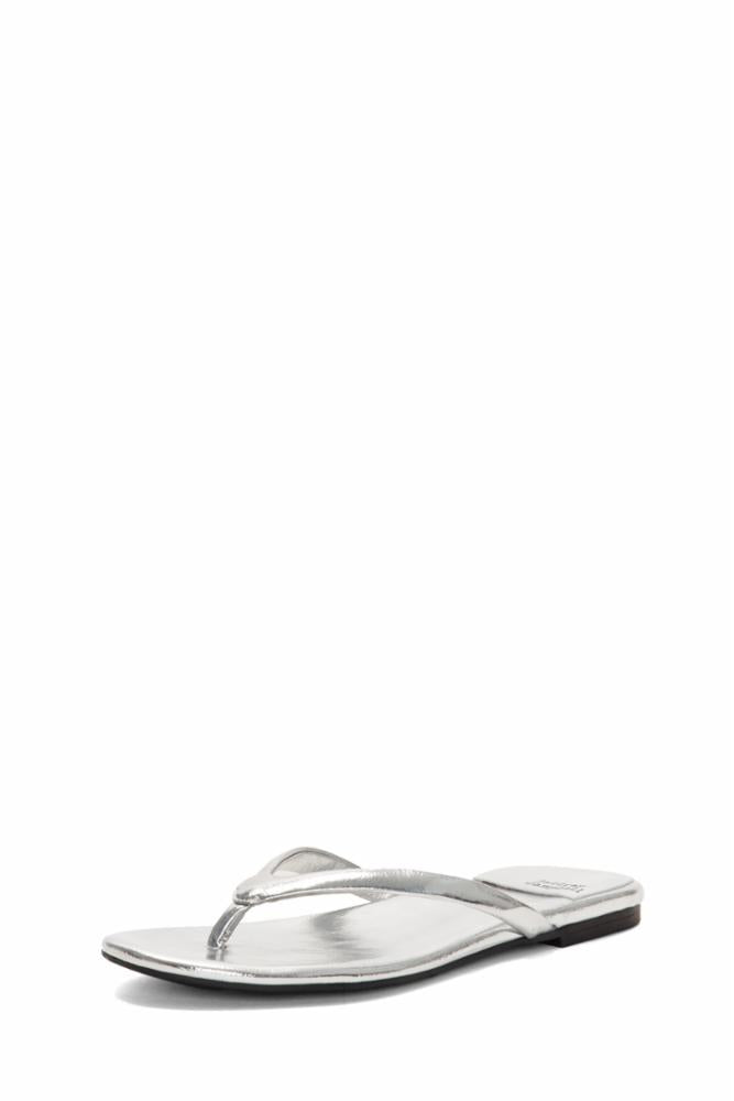 Jeffrey Campbell Women KIERRA SILVER METALLIC/SMTH LTHR