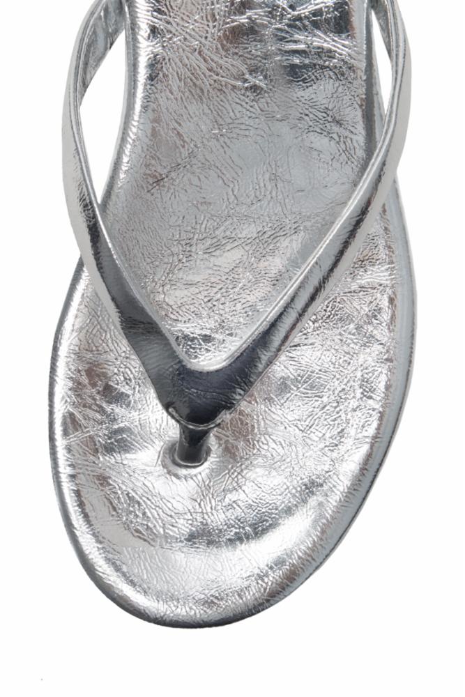 Jeffrey Campbell Women KIERRA SILVER METALLIC/SMTH LTHR