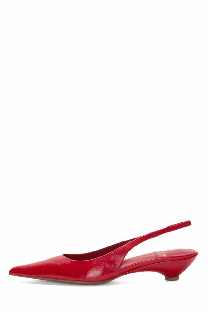 Jeffrey Campbell Women MONDAY CHERRY RED CRINKLE