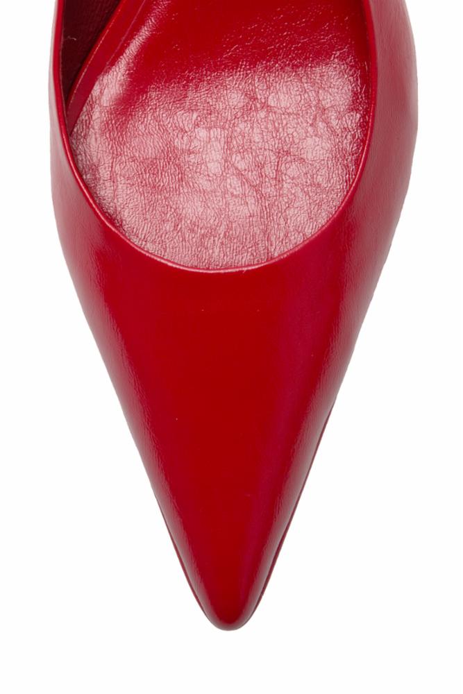 Jeffrey Campbell Women MONDAY CHERRY RED CRINKLE