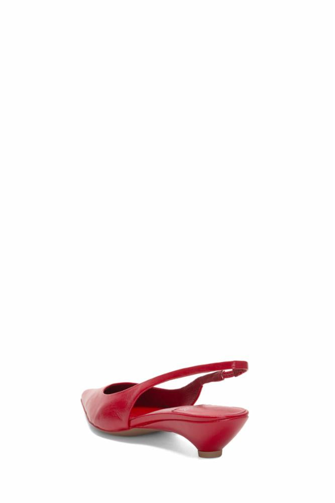 Jeffrey Campbell Women MONDAY CHERRY RED CRINKLE
