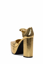 Jeffrey Campbell Women OVR_N_OUT GOLD/METALLIC