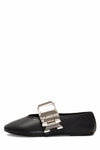Jeffrey Campbell Women RIGID BLACK PU/SILVER ORNAMENT