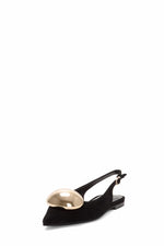 Jeffrey Campbell Women TACTFUL BLACK/SUEDE/GOLD