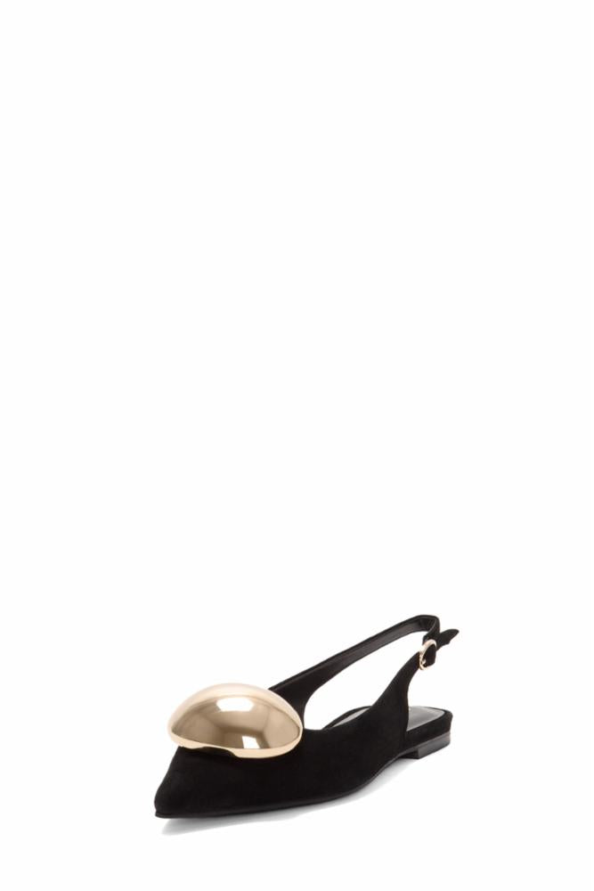 Jeffrey Campbell Women TACTFUL BLACK/SUEDE/GOLD