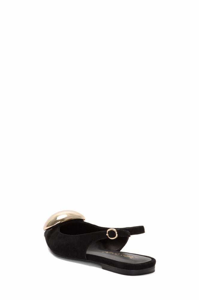 Jeffrey Campbell Women TACTFUL BLACK/SUEDE/GOLD