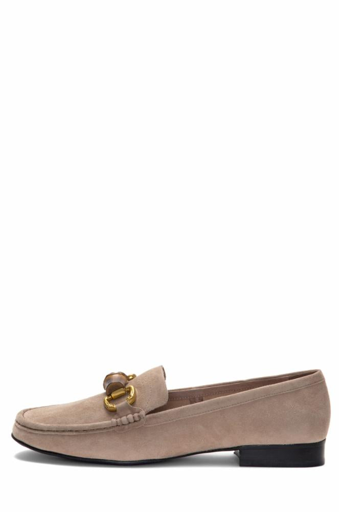 Jeffrey Campbell Women APPRENTICE BEIGE SUEDE GOLD