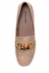 Jeffrey Campbell Women APPRENTICE BEIGE SUEDE GOLD