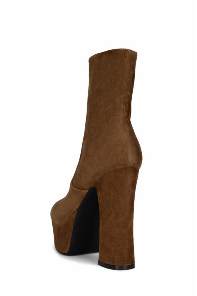 Jeffrey Campbell Women BRAT_Z TAN SUE