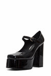 Jeffrey Campbell Women CHILLIN2 BLACK/PATENT