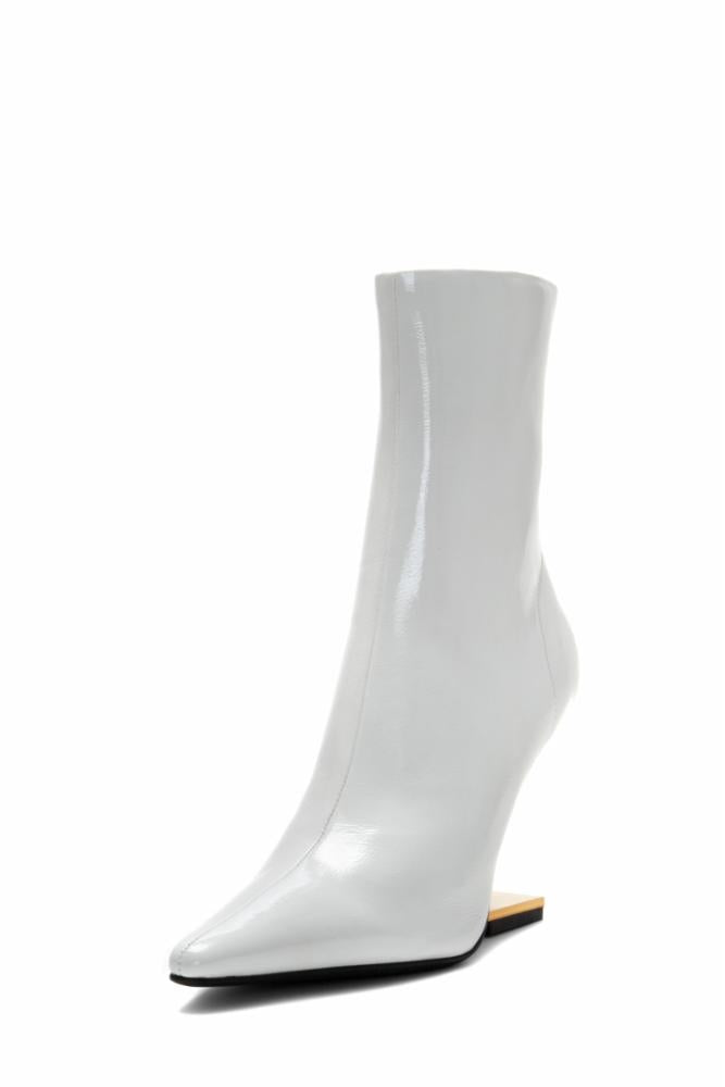 Jeffrey Campbell Women COMPASS WHITE/CRINKLE/GOLD