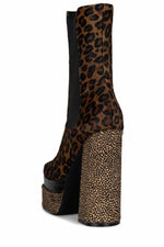 Jeffrey Campbell Women DANCE_Q_F TAN CHEETAH MTLI COW  LEA