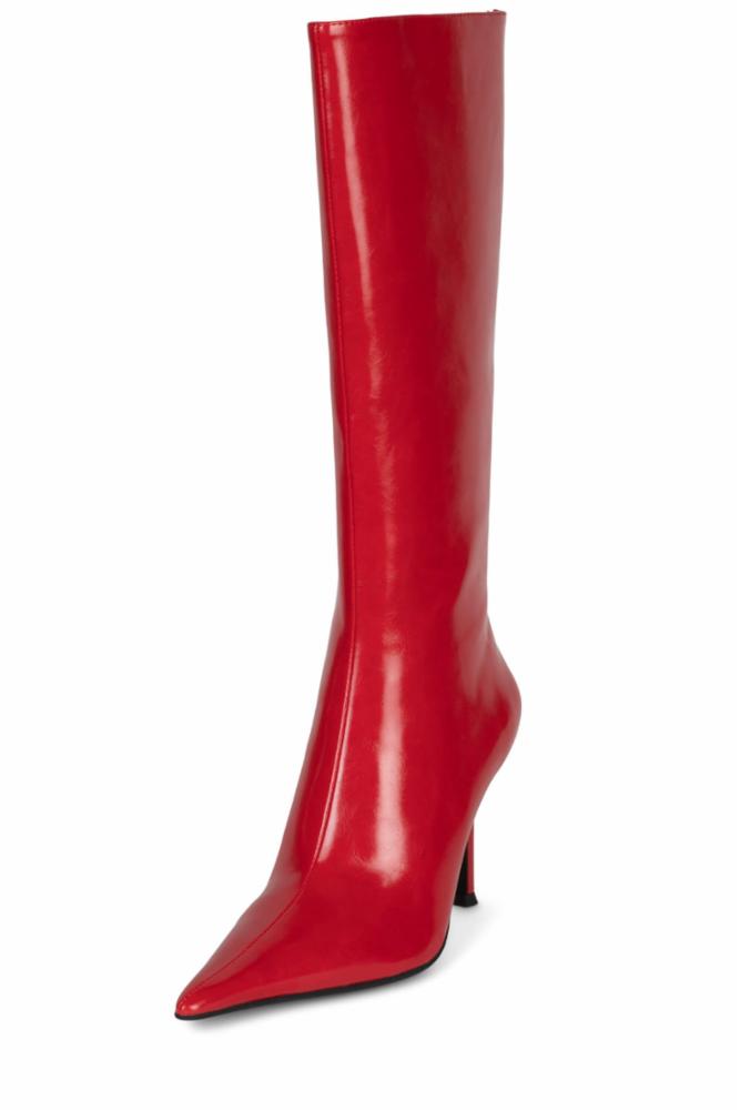 Jeffrey Campbell Women DARLINGS RED PU