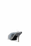 Jeffrey Campbell Women FAIRY_F BLUE CLEAR VINYL TPU/FEATHER