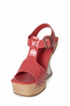 Jeffrey Campbell Women GALLERIA DARK PINK PATENT SILVER