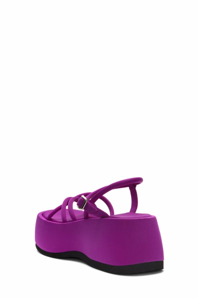 Jeffrey Campbell Women GLOW_UP PURPLE NEOPRENE