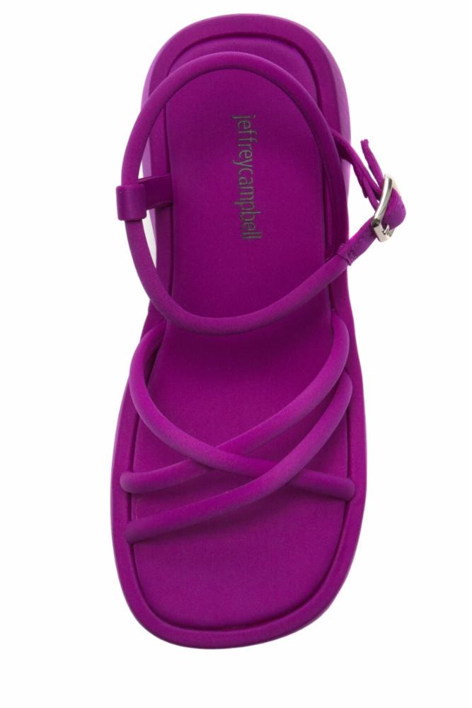 Jeffrey Campbell Women GLOW_UP PURPLE NEOPRENE