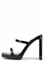 Jeffrey Campbell Women HUSTLER BLACK  PATENT