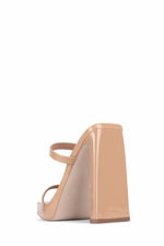 Jeffrey Campbell Women HUSTLER DUSTY NUDE  PATENT