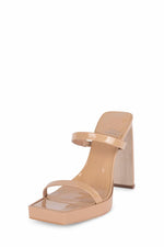 Jeffrey Campbell Women HUSTLER DUSTY NUDE  PATENT