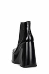 Jeffrey Campbell Women HYPED BLACK BOX COW  LEA