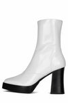 Jeffrey Campbell Women KALOPSIA ICE CRINKLE PAT BLACK POLISH