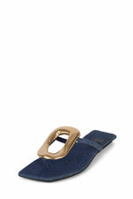 Jeffrey Campbell Women LINQUES_2 BLUE DENIM GOLD