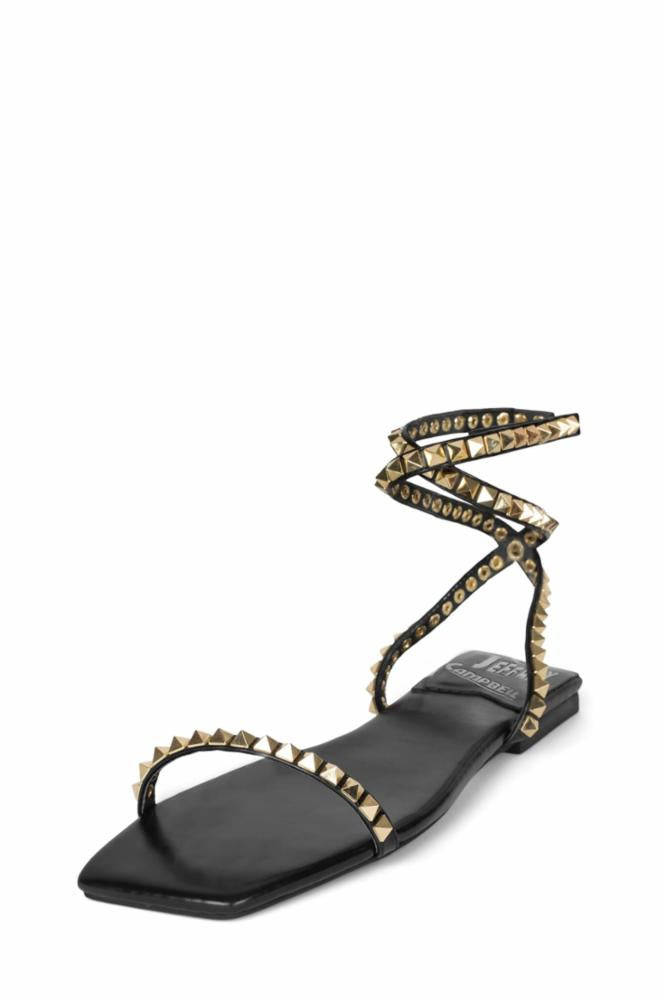 Jeffrey Campbell Women LUXOR BLACK GOLD COMBO