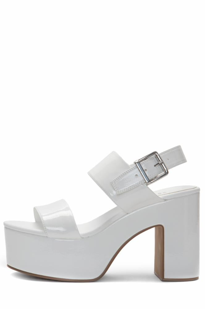 Jeffrey Campbell Women MOODY WHITE PATENT