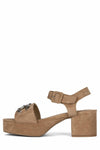 Jeffrey Campbell Women TIMELESS NATURAL SUEDE SILVER