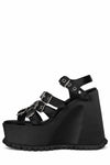 Jeffrey Campbell Women VOIDOID BLACK SATIN