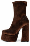 Jeffrey Campbell Women WIDOW_SM BROWN VELVET