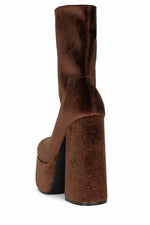 Jeffrey Campbell Women WIDOW_SM BROWN VELVET