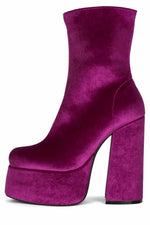 Jeffrey Campbell Women WIDOW_SM FUCHSIA VELVET