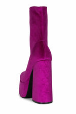 Jeffrey Campbell Women WIDOW_SM FUCHSIA VELVET