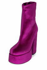 Jeffrey Campbell Women WIDOW_SM FUCHSIA VELVET