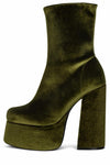 Jeffrey Campbell Women WIDOW_SM OLIVE VELVET